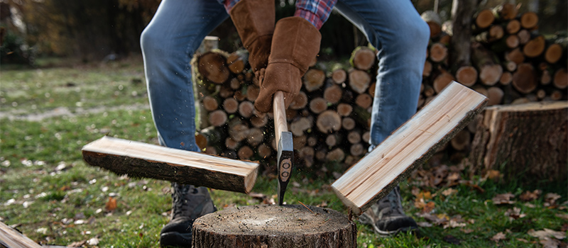 holzhacken-Splitting-axt-Weltevree