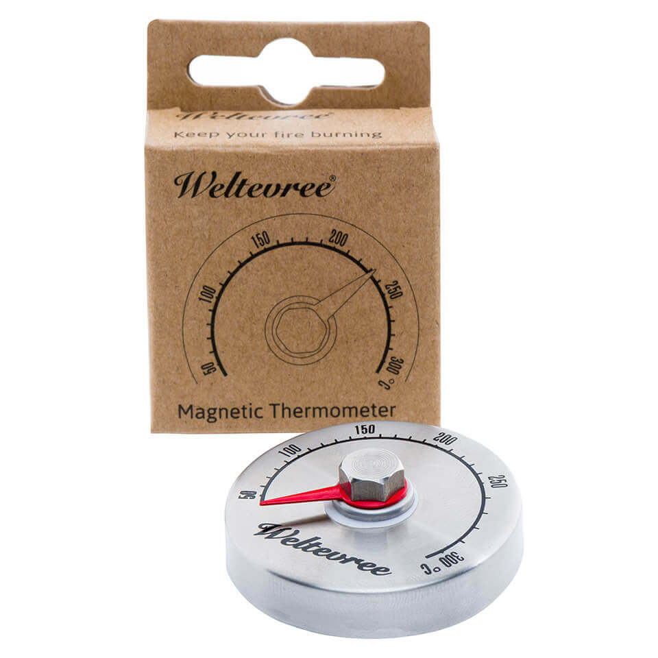 Magnetic Stove Thermometer, Oven Temperature Meter, Wood Burner