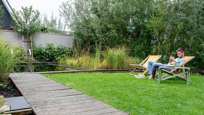 Beach-chair-Garten-Urlaubsziel