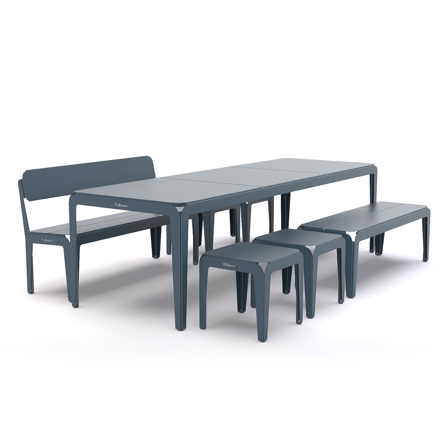 Weltevree-blau-bended-bench-table-stool