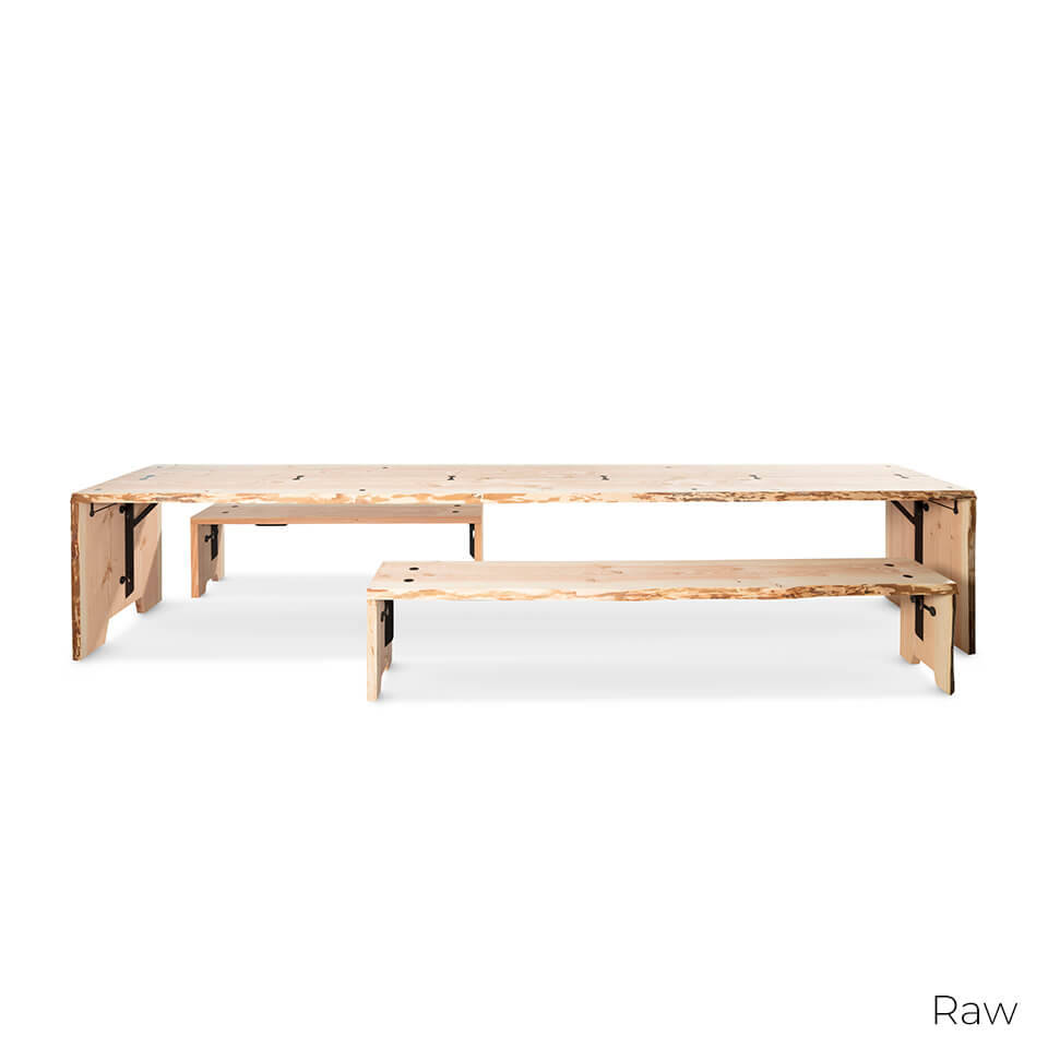 Forestry Bench | Tuinbank | Weltevree®