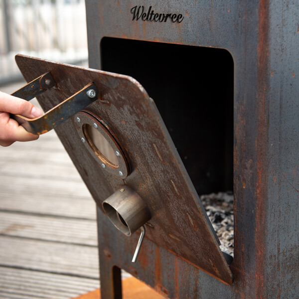 Weltevree-outdooroven-door-accessory-open