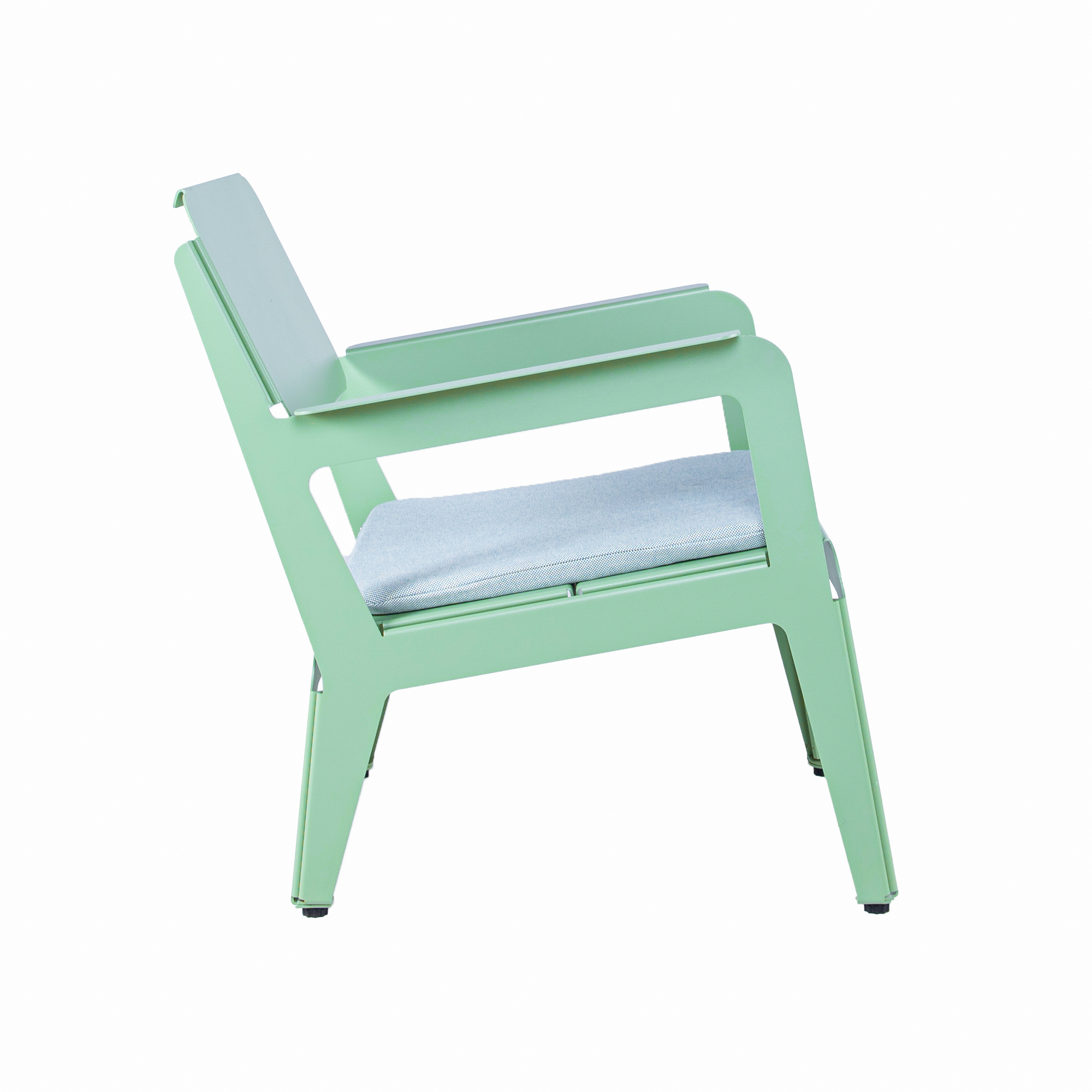 Weltevree Bended Loungestoel - Pale Green