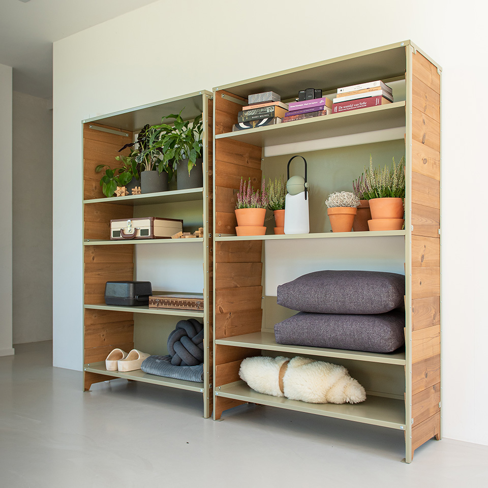 Weltevree - Rabat Shelving - Tuinkast Hoog 175 cm - Opbergkast