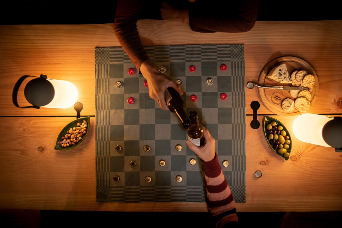 Tea-towel-spelletjes-dammen-regels