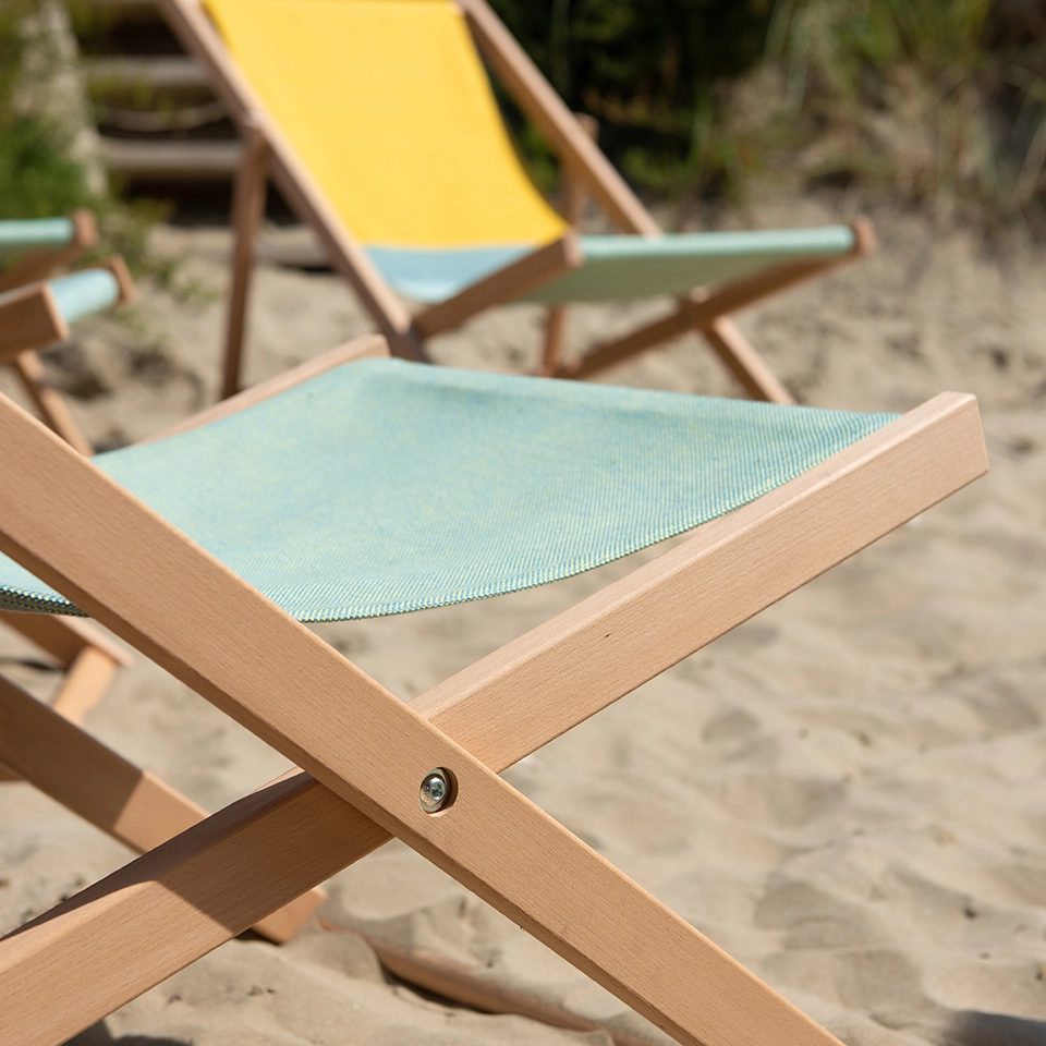 Folding Deck Chair, long 