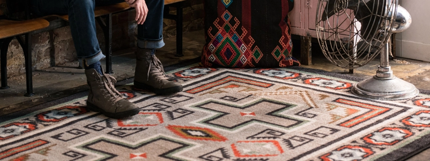 cotton south western rugs