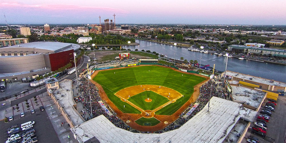 Banner Island Ballpark, home to the Stockton Ports, is a must see summer spot during your visit to Stockton, CA!