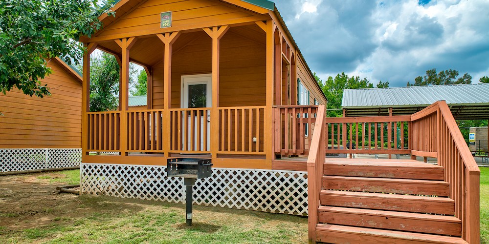 Our campground has some of the best cabin options near Memphis, TN!