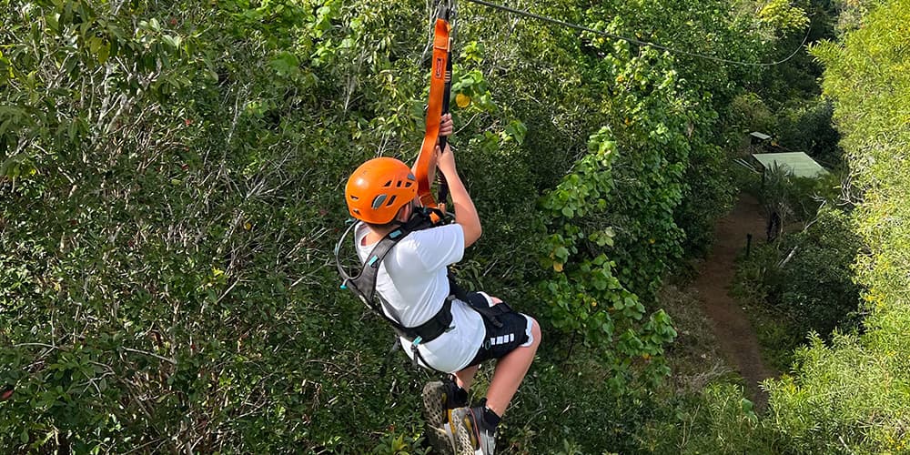 Enjoy family fun near Lancaster, PA when zip lining!