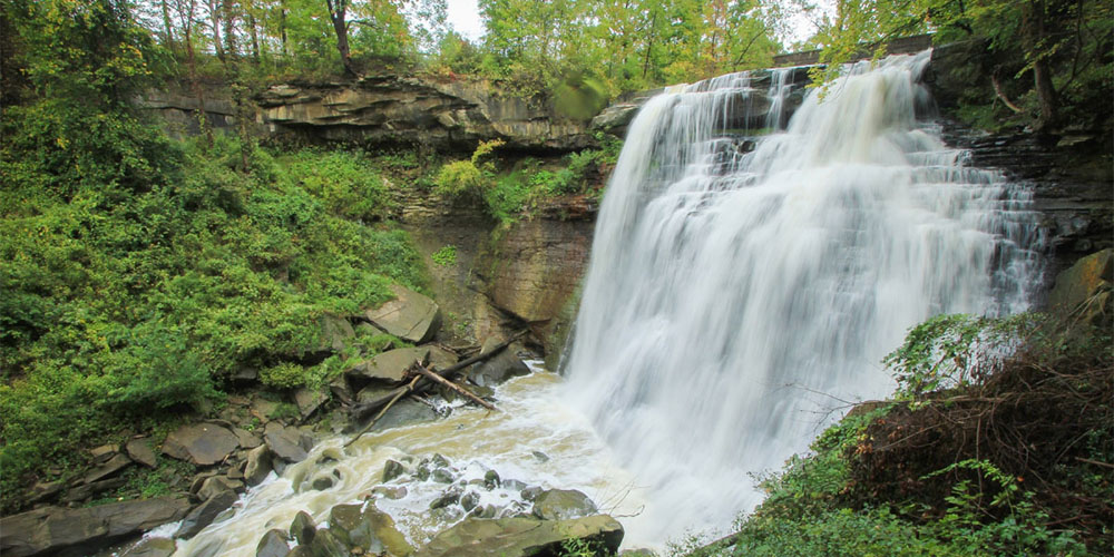 When looking for the best hiking near Cleveland, take a walk through Brandywine Gorge Trail.