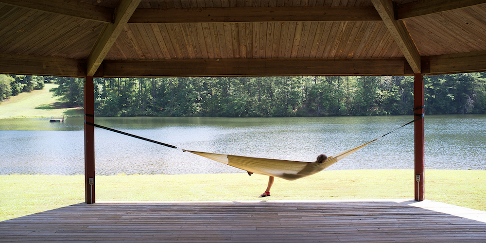 Enjoying time by yourself is an overlooked benefit of camping.