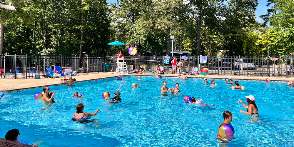 Enjoy our Camp-Resort all summer with a swim club membership!