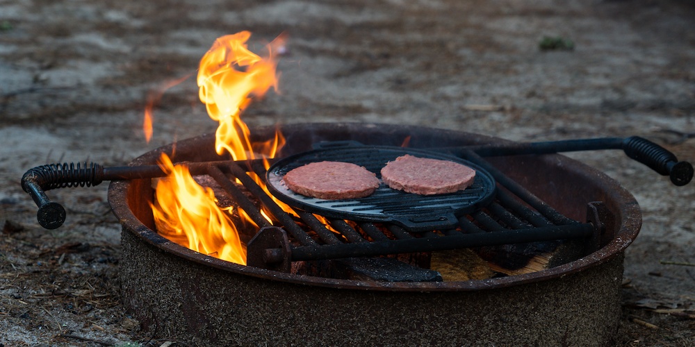 Check out new campfire recipes when you camp with us!