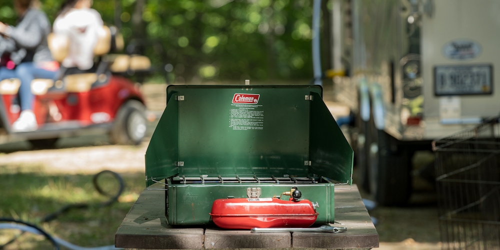 Whether you bring a grill or use our charcoal grills, try out our camping-friendly recipes!