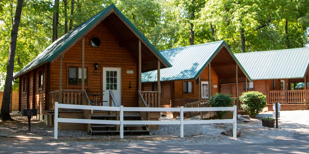 Jellystone Park Barton Lake has some of the top cabin rentals near Fort Wayne, IN.