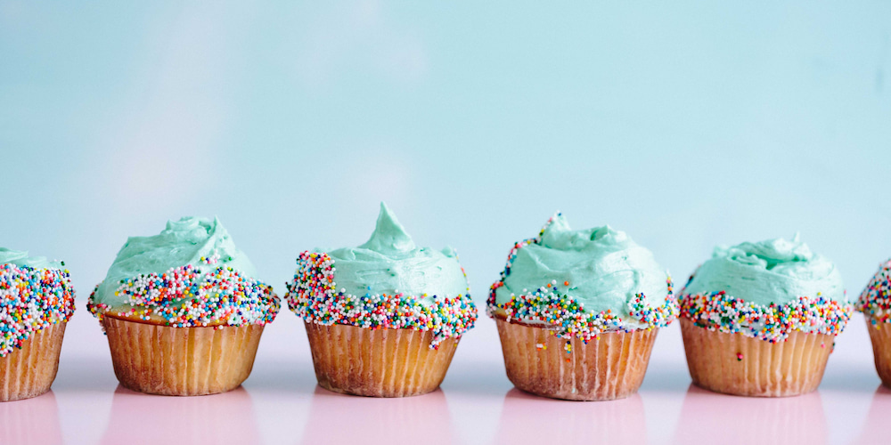 Enjoy tasty cupcakes with sprinkles at the Annual Cupcake Battle in North Conway, NH!