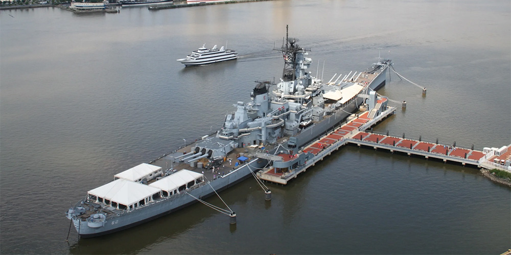 When on your road trip to Atlantic City, be sure to check out the Battleship New Jersey Museum & Memorial.