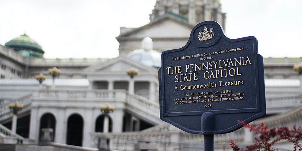 Complete your Harrisburg, PA road trip with a tour of the state capitol. 