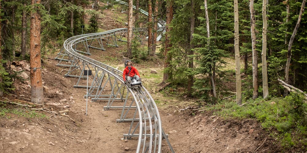 Enjoy the Alpine Coaster at Jellystone Park Golden Valley!