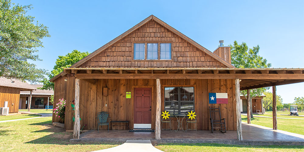 When cabin camping in Texas, look no further than Jellystone Park™ Wichita Falls.