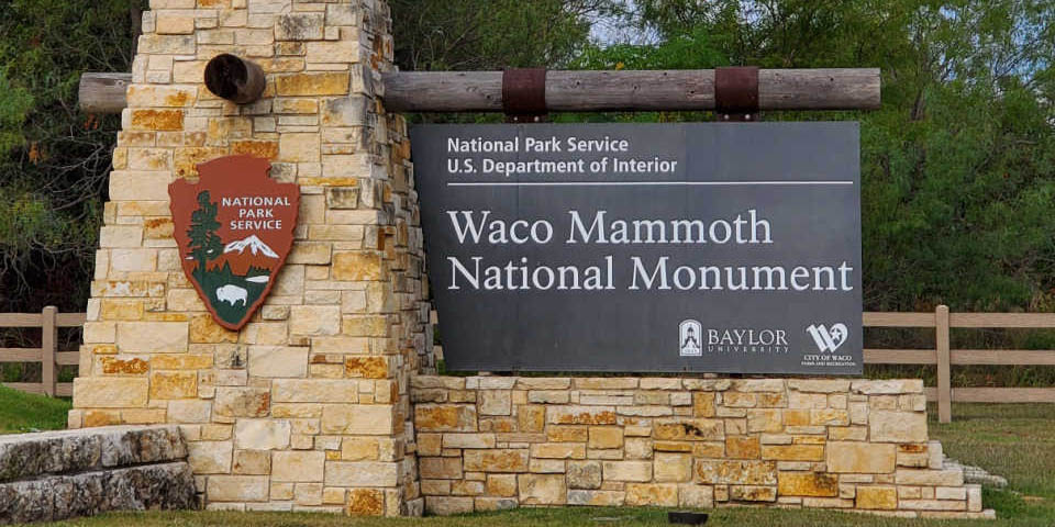 The National Park Service and U.S. Department of Interior Waco Mammoth National Monument, located 5 minutes from Camp Fimfo Waco