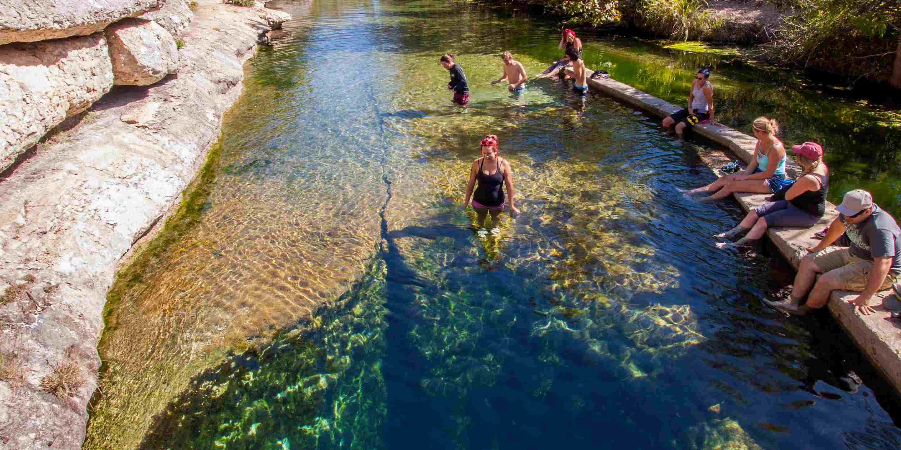 Jacob's Well in Wimberly, Texas