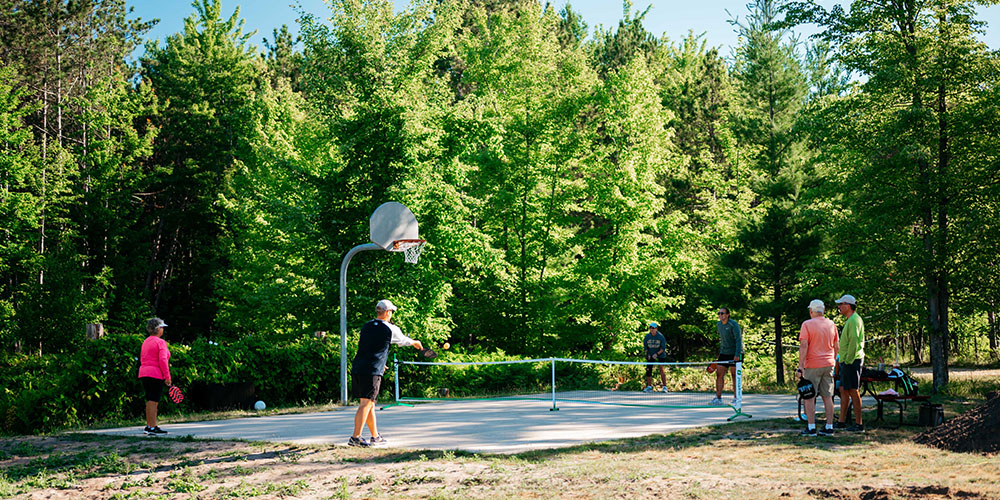 Camping in the fall is the best at this Traverse City campground. 