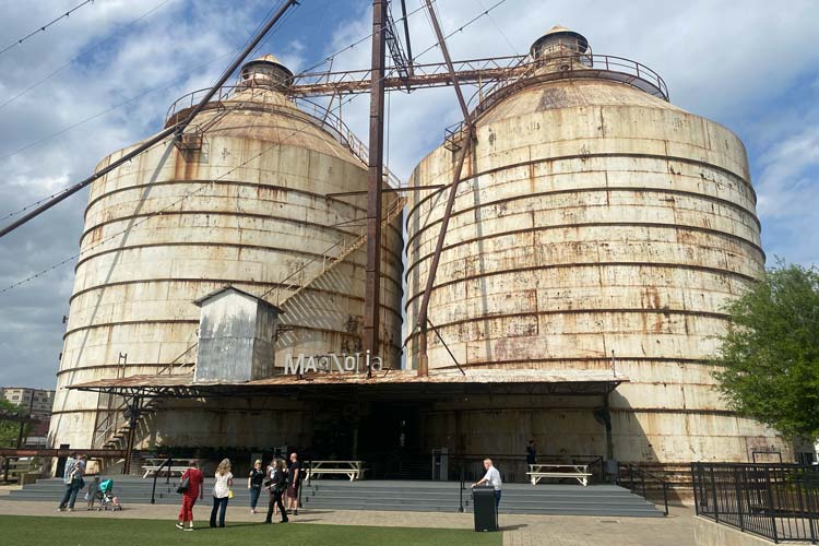 Silos at Magnolia Market