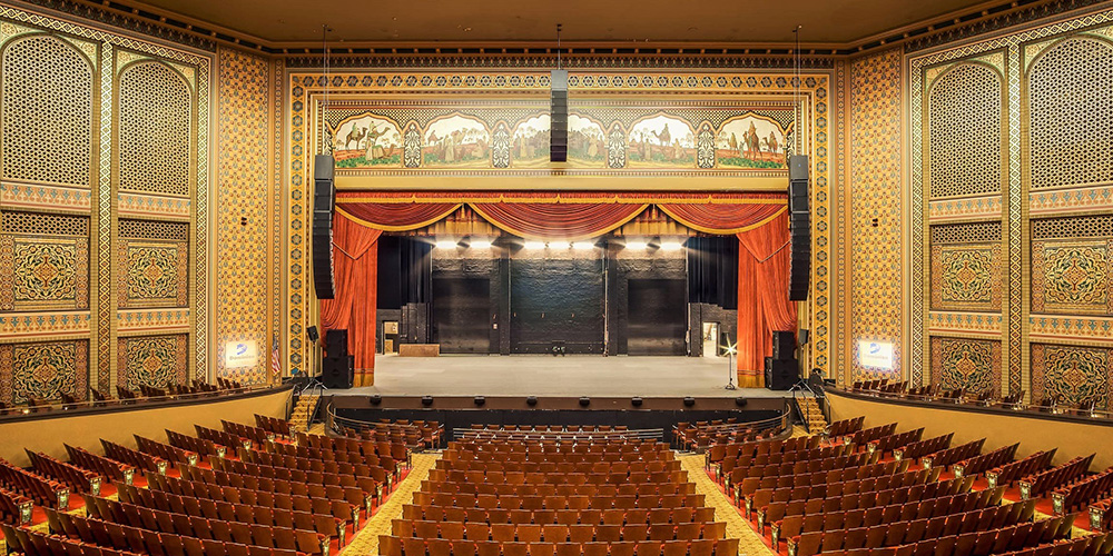 A view of the Altria Theatre, which hosts many famous plays like Hamilton!