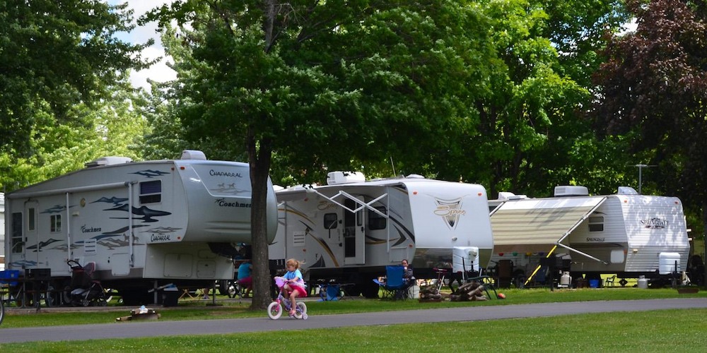 Enjoy Portland, Maine RV camping in a peaceful, wooded area at Jellystone Park™ Augusta.