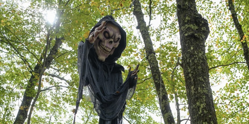 Go in our Haunted Trail if you dare...But Beware! It's our scariest Halloween event!