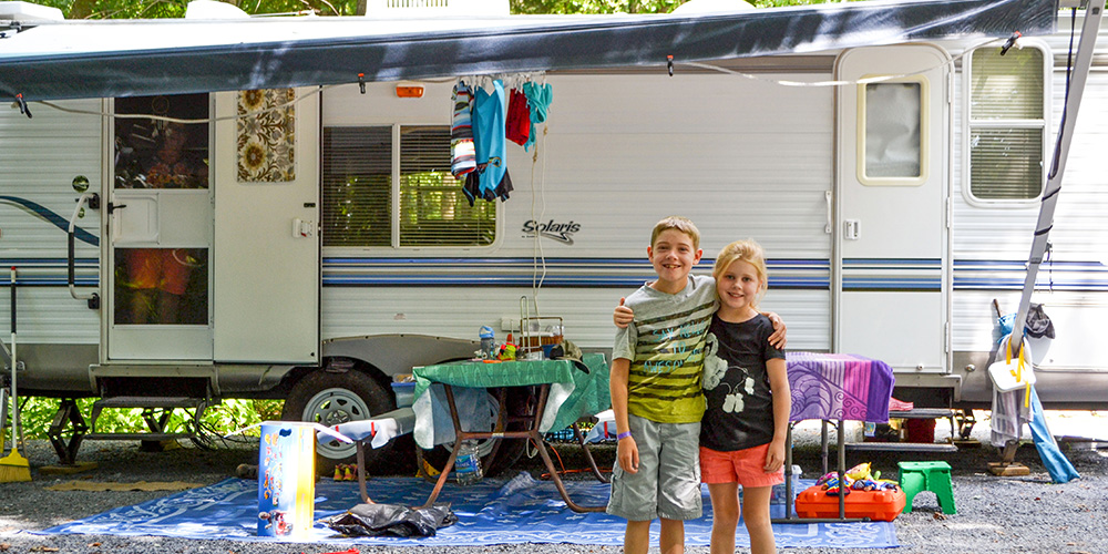 Jellystone Park™ Quarryville offers 6 different RV site types near Hershey, PA. 