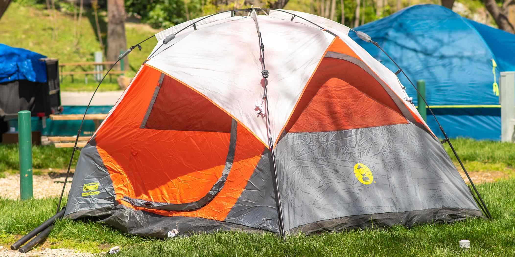 Tent camping at Camp Fimfo Waco