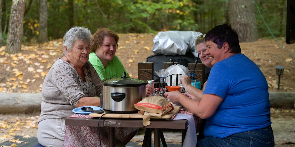 Enjoy quality family time when you cook meals while camping!