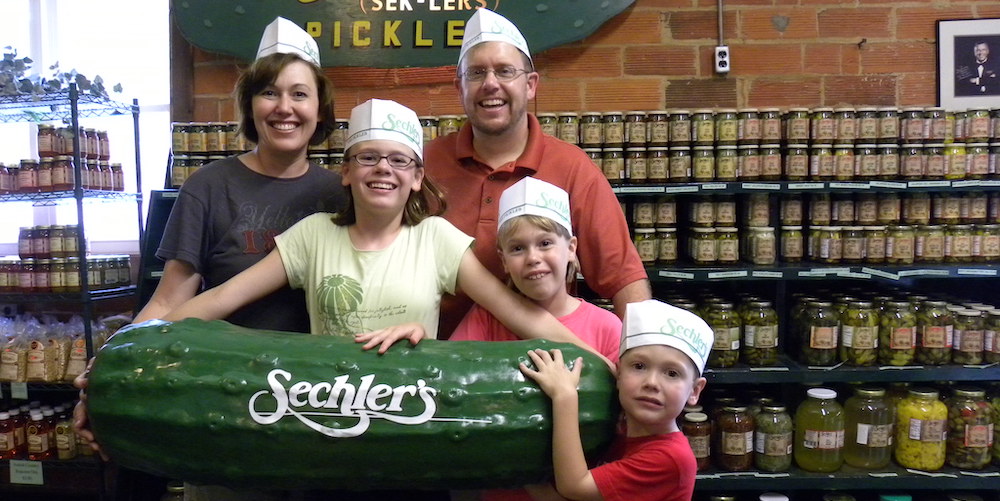 Sechler's Pickle Factory is a fun thing to do near Fremont, Indiana.