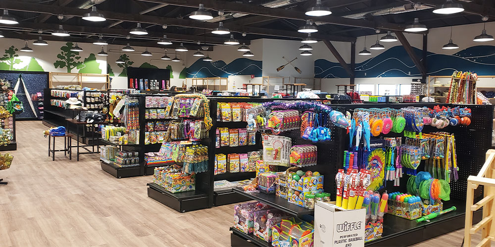 Enjoy our brand new Delta Market while staying at our California campground.