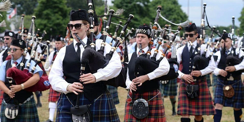 Enjoy one of the most unique Ohio festivals, the Ohio Scottish Games and Celtic Festival.