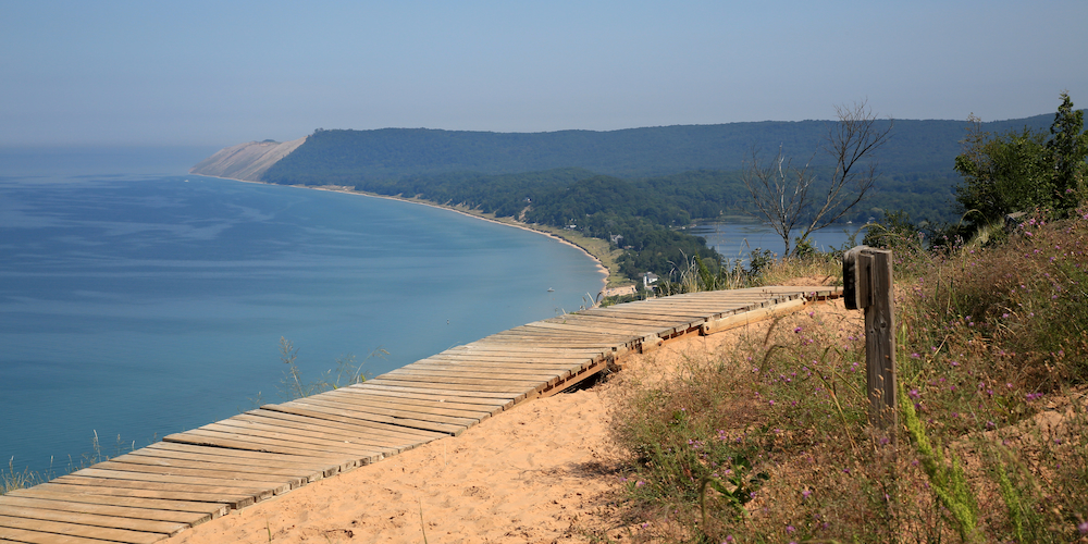 The Traverse City area is known for it's scenic hiking trails that all ages can enjoy!