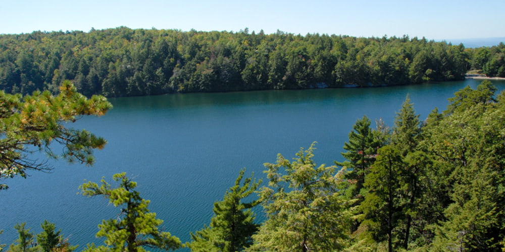 Visit Minnewaska State Park for an outdoor adventure when New Paltz camping.