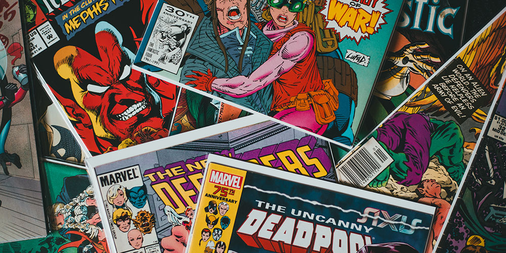 The Baltimore Comic Con offers a variety of comic books to look at.