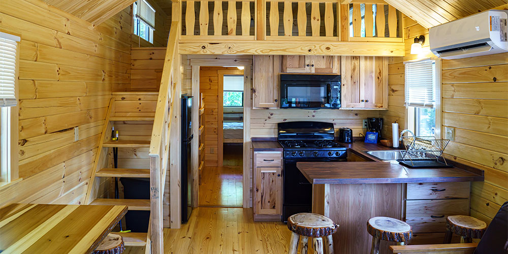 Enjoy luxury cabin rentals at our New Jersey campground.