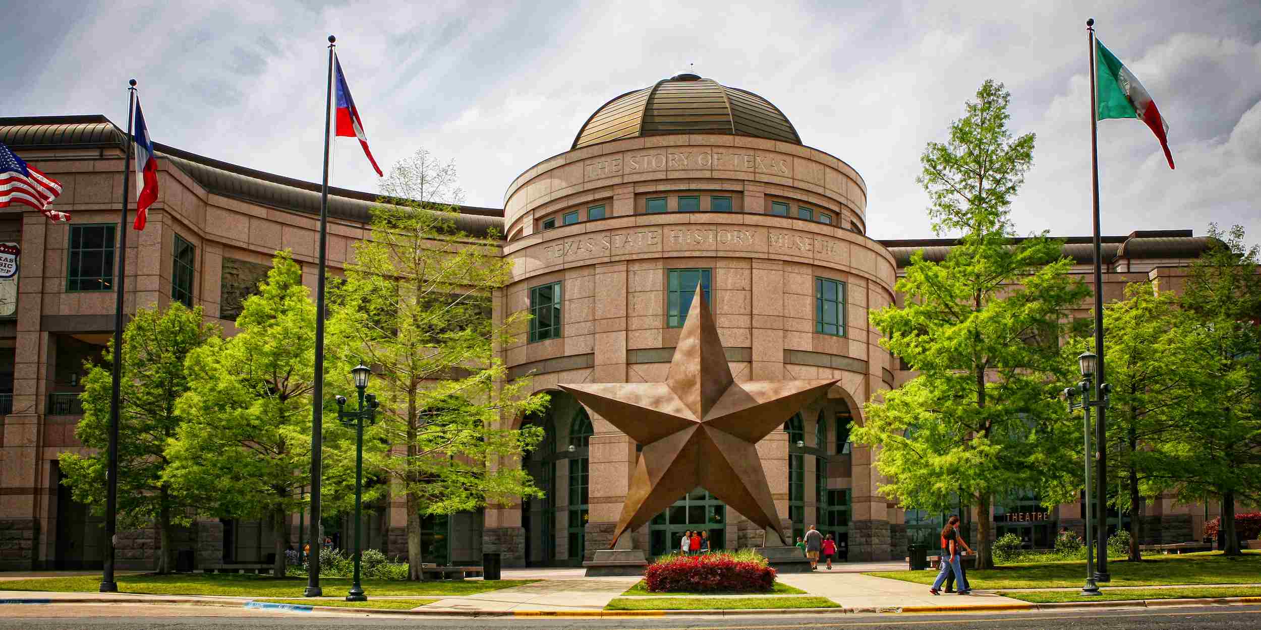 The Bullock Texas State History Museum in Austin, Texas