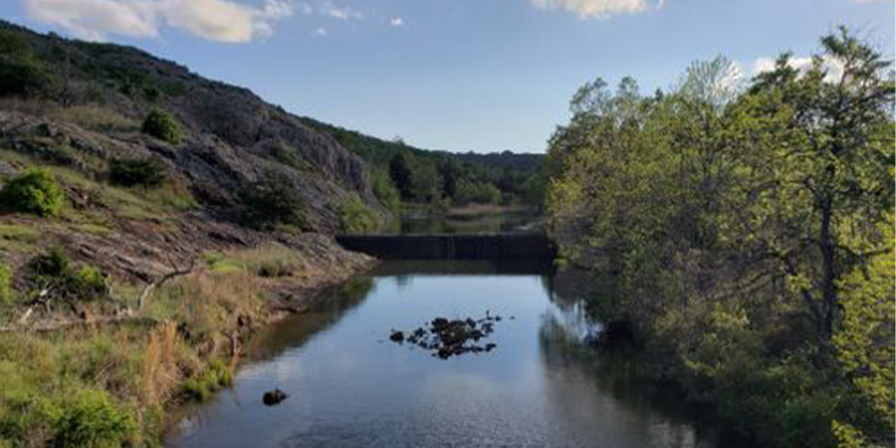 Enjoy great scenic views when hiking near Wichita Falls, TX.