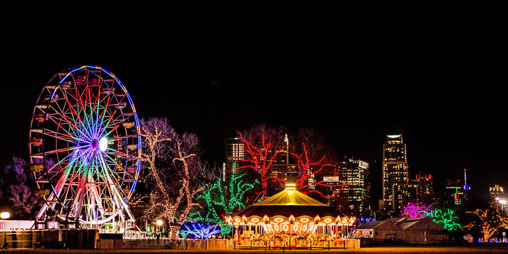 Experience the magic of Christmas at the Austin Trail of Lights.