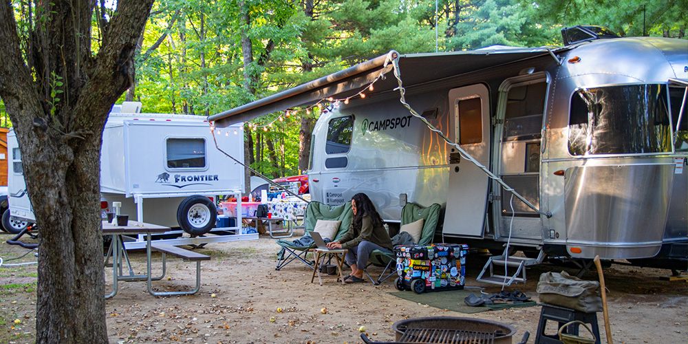 Choose from 6 RV Sites at our New Hampshire RV campground!