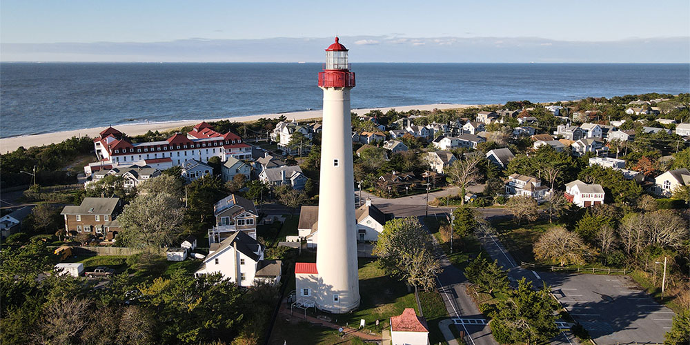 When looking for things to do in Cape May NJ, check out the Cape May Lighthouse.