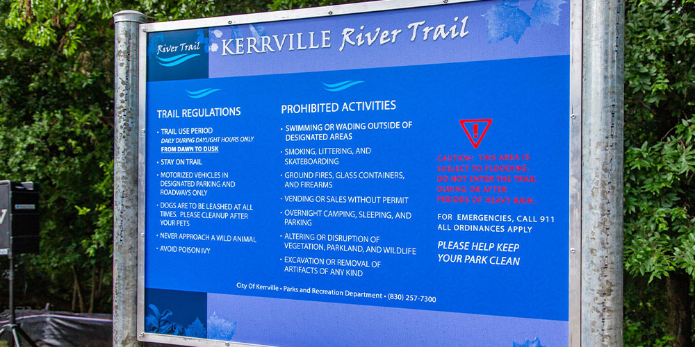 If you love our Kerrville TX RV park, you will love the Kerrville River trail.