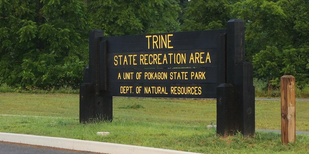 Visit Trine State Recreation Area and stay at a Fremont Campground.