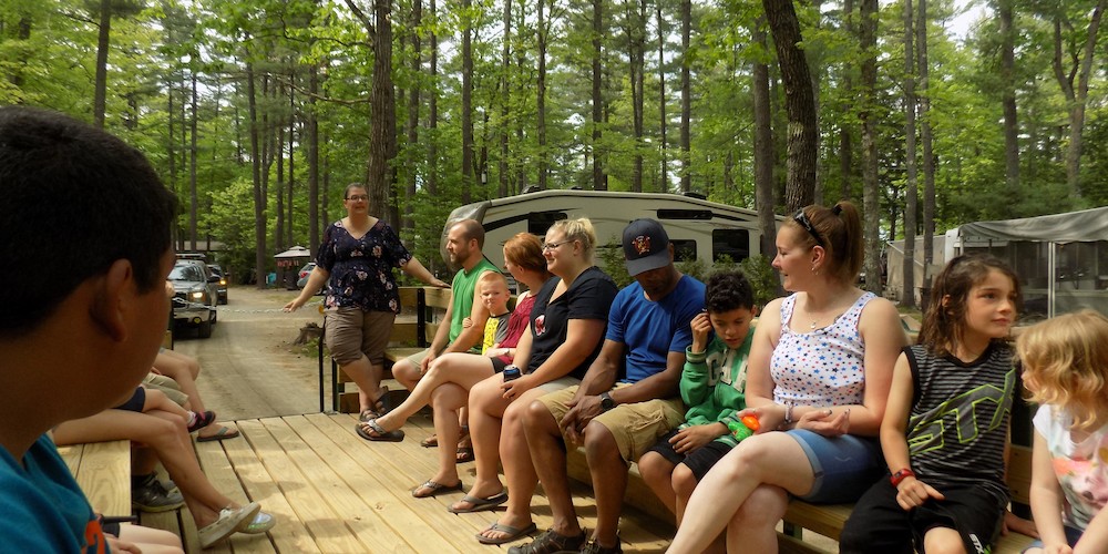 We aren't just a campground, we offer a dozen of attractions and activities that are fun for all ages!